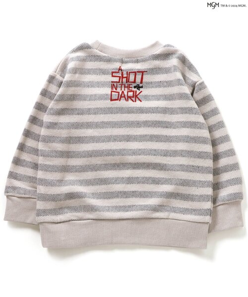 F.O.KIDS（エフオーキッズ）の「【ピンクパンサー】サガラワッペントレーナー（スウェット・キッズ・キナリ/オレンジ/グリーン・80/90/100/110/120/130/140）」の14枚目の写真