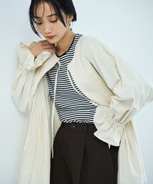 ピンタック2WAYブラウス