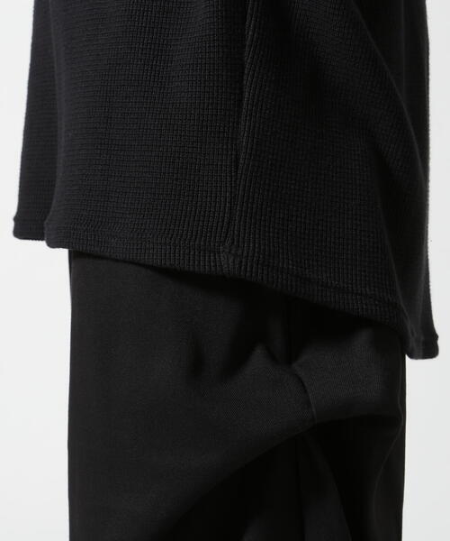 ROYAL FLASH(ロイヤルフラッシュ)の「A.F ARTEFACT/エーエフ・アーティファクト/Rib Knit Over Size Top(ニット/セーター・メンズ・ブラック・2/1)」の13枚目の写真