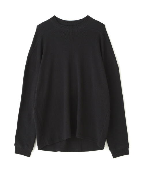 ROYAL FLASH(ロイヤルフラッシュ)の「A.F ARTEFACT/エーエフ・アーティファクト/Rib Knit Over Size Top(ニット/セーター・メンズ・ブラック・2/1)」の19枚目の写真