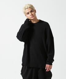 ROYAL FLASH | A.F ARTEFACT/エーエフ・アーティファクト/Rib Knit Over Size Top(ニット/セーター)