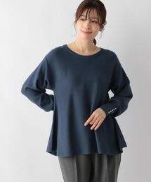 GLOBAL WORK | メルティパールペプラムプルオーバー/115970(ニット/セーター)