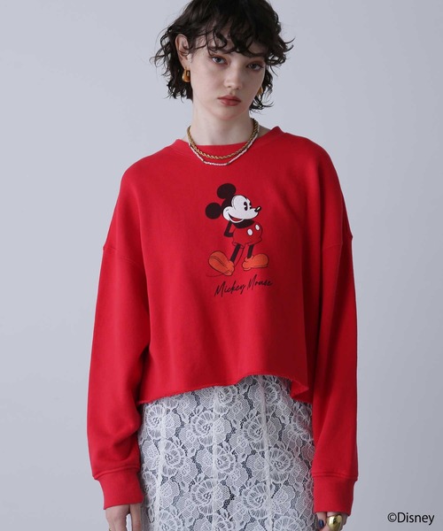 ROSE BUD（ローズバッド）の「standing/MICKEY MOUSE/sweat 