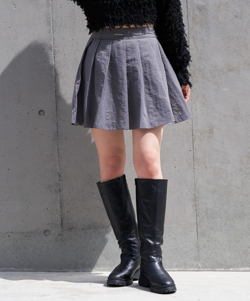 RAY CASSIN(レイカズン)の「プリーツボリュームミニスカート(スカート・レディース・ベージュ系その他2/ブラック/グレー・FREE)」の11枚目の写真