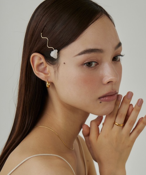 セール】ワンポイントストーンヘアピン（ヘアピン）｜ciite