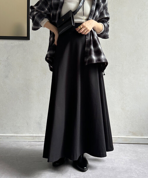 【セール】ポンチフレアスカート（スカート）｜DouDou（ドゥドゥ）