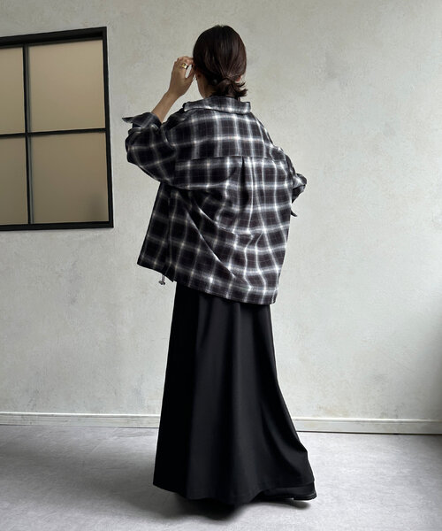 【セール】ポンチフレアスカート（スカート）｜DouDou（ドゥドゥ）