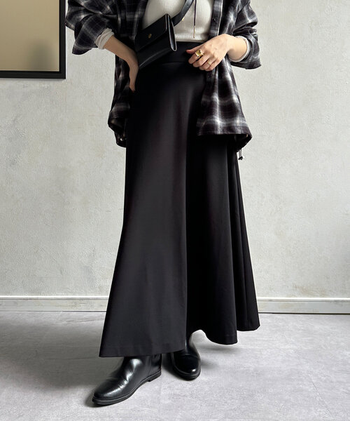 【セール】ポンチフレアスカート（スカート）｜DouDou（ドゥドゥ）