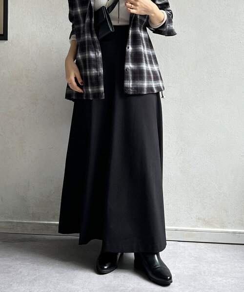 【セール】ポンチフレアスカート（スカート）｜DouDou（ドゥドゥ）