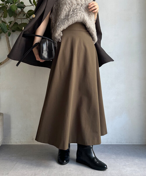 【セール】ポンチフレアスカート（スカート）｜DouDou（ドゥドゥ）