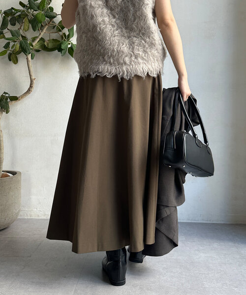 【セール】ポンチフレアスカート（スカート）｜DouDou（ドゥドゥ）