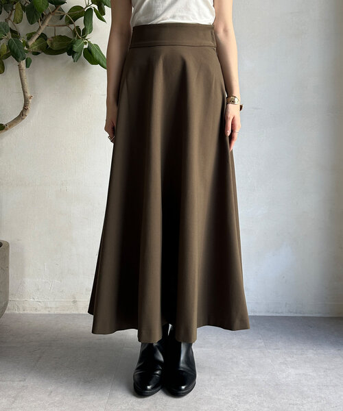 【セール】ポンチフレアスカート（スカート）｜DouDou（ドゥドゥ）