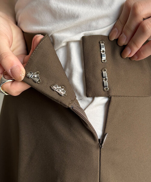 【セール】ポンチフレアスカート（スカート）｜DouDou（ドゥドゥ）