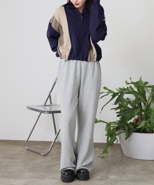 FB county ポロシャツ 長袖 ショート丈 クロップド ZARA - 極美品 ZARA ザラ クロップド丈 ショート丈 ポロシャツ