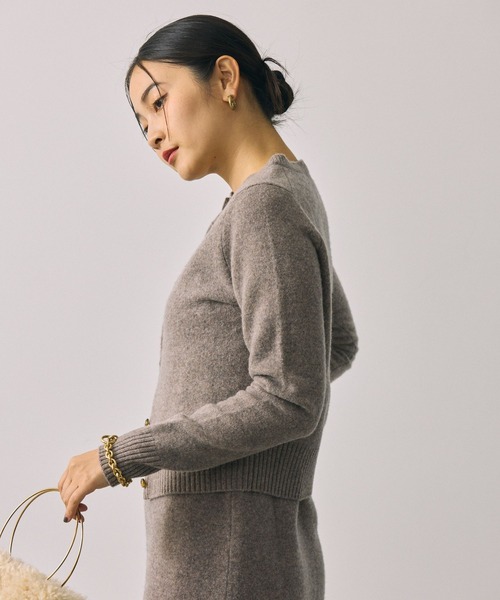 BABYLONE（バビロン）の「ウールクルーネックショート