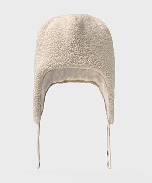 DAY CLOSET（デイ クローゼット）の「レディース 2WAYボア×コーデュロイニットフライトキャップ 耳当て付き（キャップ・レディース・ブラウン/ダークブラウン/ブラック/ベージュ・ONE SIZE）」の16枚目の写真