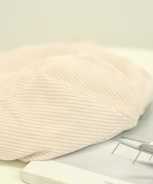 DAY CLOSET（デイ クローゼット）の「レディース 2WAYボア×コーデュロイニットフライトキャップ 耳当て付き（キャップ・レディース・ブラウン/ダークブラウン/ブラック/ベージュ・ONE SIZE）」の19枚目の写真