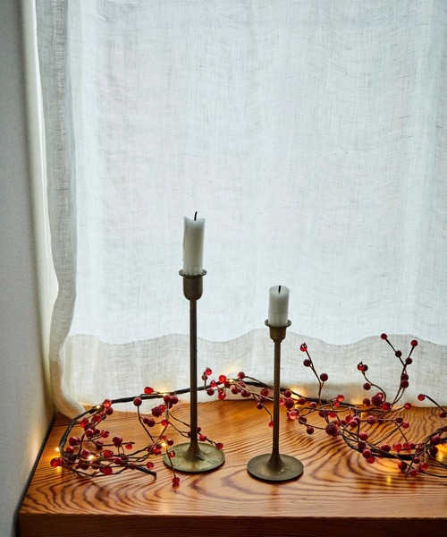 セール】LED赤い実ガーランド[CHRISTMAS 2024]（インテリア雑貨