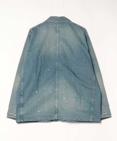 marka（マーカ）の「marka / マーカ：91-J COVERALL - organic cotton 10oz denim -：M24C-03BL01C[COR]（テーラードジャケット・メンズ・ブルー系その他・2(M)）」の2枚目の写真