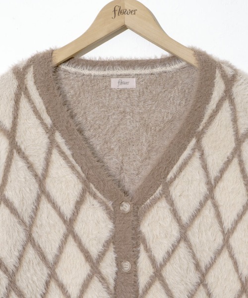 flower（フラワー）の「モカアンサンブルニット（ニット/セーター・レディース・ベージュ/ブラウン・FREE）」の8枚目の写真