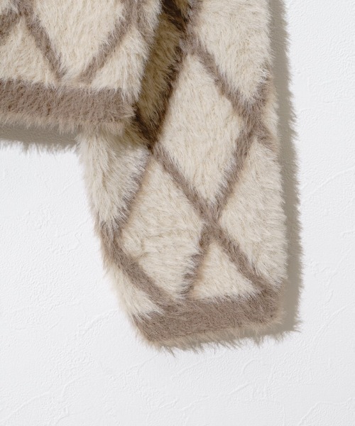 flower（フラワー）の「モカアンサンブルニット（ニット/セーター・レディース・ベージュ/ブラウン・FREE）」の11枚目の写真