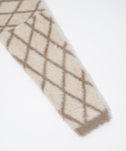 flower（フラワー）の「モカアンサンブルニット（ニット/セーター・レディース・ベージュ/ブラウン・FREE）」の12枚目の写真