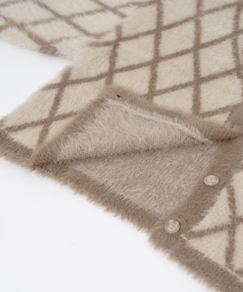 flower（フラワー）の「モカアンサンブルニット（ニット/セーター・レディース・ベージュ/ブラウン・FREE）」の13枚目の写真