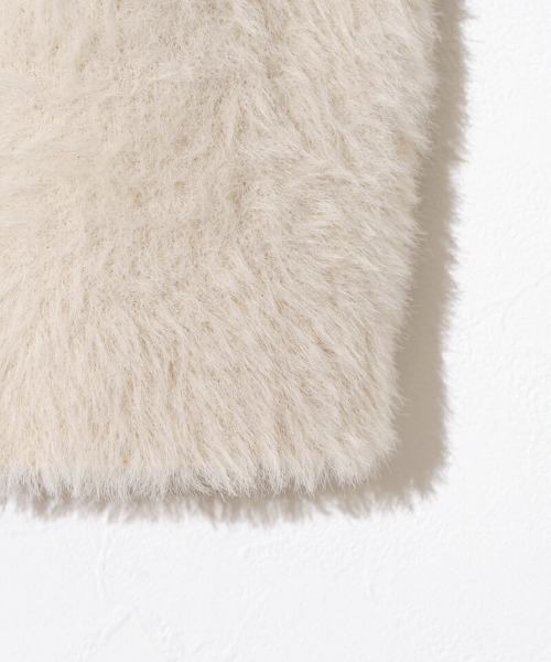 flower（フラワー）の「モカアンサンブルニット（ニット/セーター・レディース・ベージュ/ブラウン・FREE）」の18枚目の写真