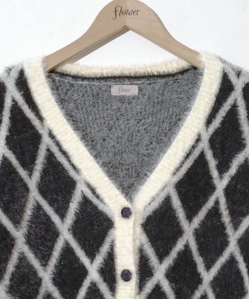 flower（フラワー）の「モカアンサンブルニット（ニット/セーター・レディース・ベージュ/ブラウン・FREE）」の21枚目の写真