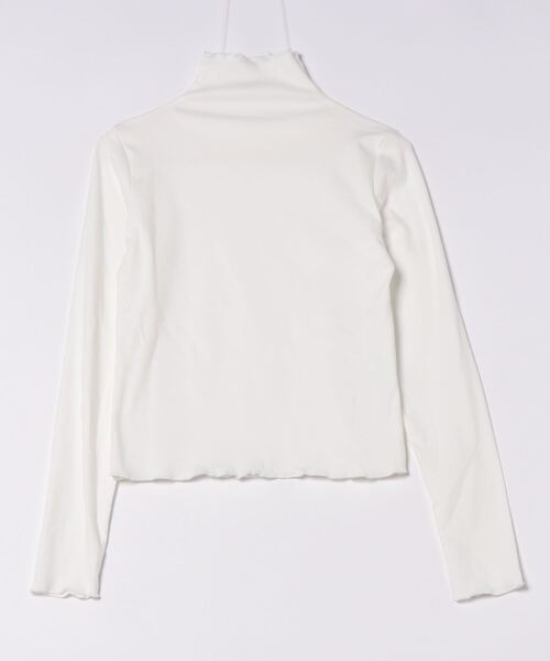 STYLEBLOCK（スタイルブロック）の「メロー加工トップス（Tシャツ/カットソー・レディース・オフホワイト/ブラック/ブラウン系その他/ロイヤルブルー/パープル/レッド/グリーン/ピンク/ホワイト・FREE）」の11枚目の写真