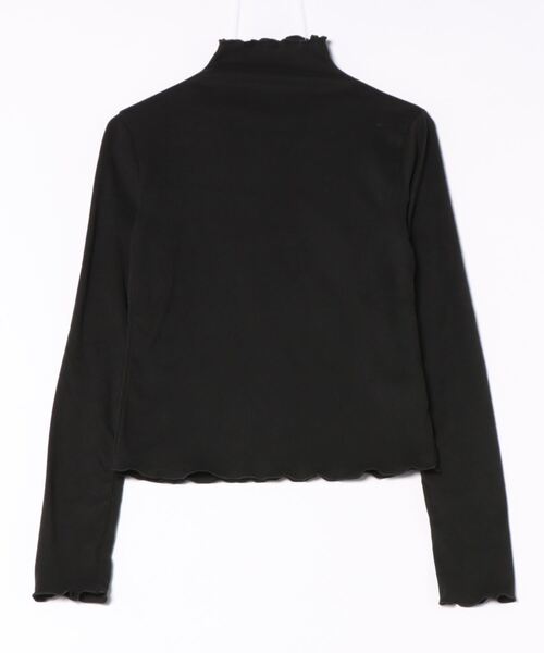 STYLEBLOCK（スタイルブロック）の「メロー加工トップス（Tシャツ/カットソー・レディース・オフホワイト/ブラック/ブラウン系その他/ロイヤルブルー/パープル/レッド/グリーン/ピンク/ホワイト・FREE）」の13枚目の写真