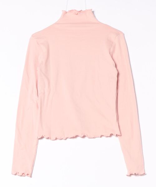 STYLEBLOCK（スタイルブロック）の「メロー加工トップス（Tシャツ/カットソー・レディース・オフホワイト/ブラック/ブラウン系その他/ロイヤルブルー/パープル/レッド/グリーン/ピンク/ホワイト・FREE）」の17枚目の写真