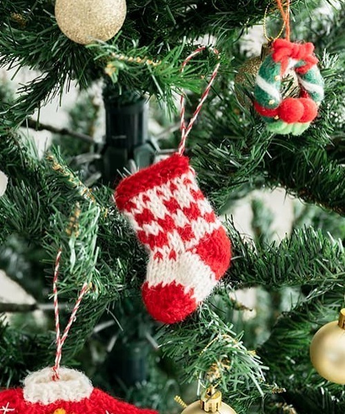 クリスマスニットオーナメントアソート 8e5a6c058fb639f13ecf6c69108131