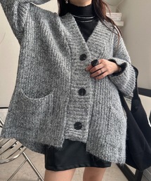 ULEULA | ミックスニットオーバーカーディガン(カーディガン/ボレロ)