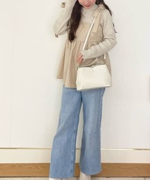 Samantha Thavasa | ウェーブデザインカッティングショルダーバッグ(ショルダーバッグ)