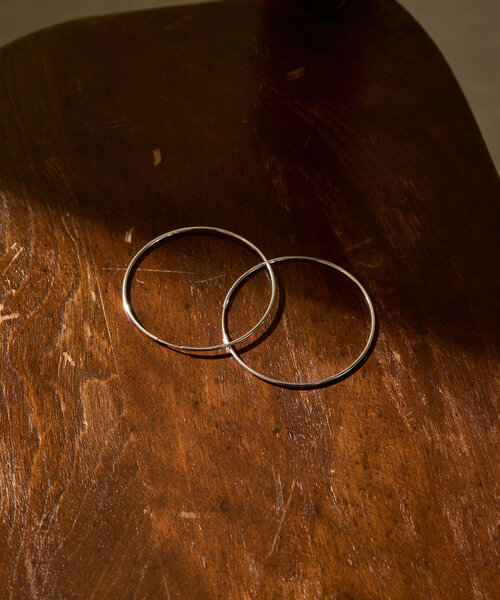 LOUNGEDRESS（ラウンジドレス）の「【PILGRIM/ピルグリム】 フープピアス（ピアス（両耳用）・レディース・シルバー/ゴールド・FREE）」の3枚目の写真