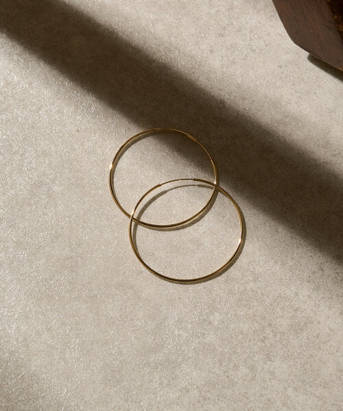 LOUNGEDRESS（ラウンジドレス）の「【PILGRIM/ピルグリム】 フープピアス（ピアス（両耳用）・レディース・シルバー/ゴールド・FREE）」の4枚目の写真