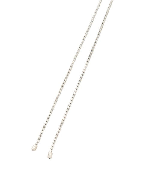 JUNRED(ジュンレッド)の「【追加】ital. from JUNRed / loop tie necklace(ネックレス・メンズ・シルバー・FREE)」の9枚目の写真