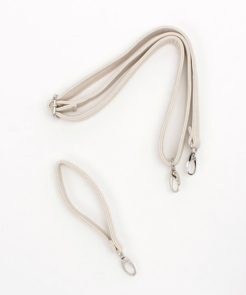 JACKROSE(ジャックローズ)の「【2WAY】Wライダースサコッシュ&クラッチバック(クラッチバッグ・メンズ・ブラック/ホワイト・フリー)」の12枚目の写真