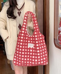 aimoha（アイモハ）の「モコモコトートバッグ (AW)（トートバッグ）」