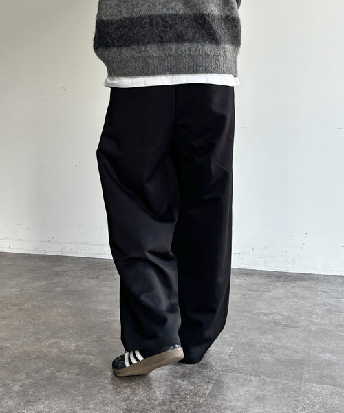 CPCM(シーピーシーエム)の「ヘリンボーンタックスラックス(その他パンツ・メンズ・ベージュ/ネイビー/ブラック/グレー・LARGE/MEDIUM)」の7枚目の写真