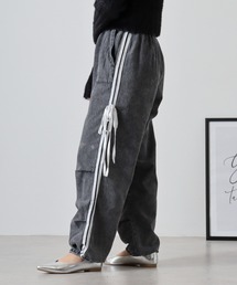 00s BDG サイドライン グレー デニム バギー パンツ W38×L30 4size 】フリンジラインハイウエストワイドバギーデニムパンツ
