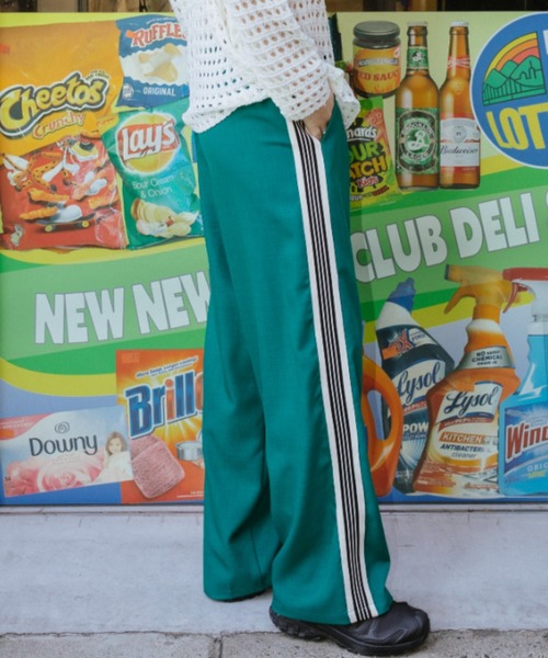 Auntie Rosa Holiday（アンティローザホリデー）の「サイドラインイージースラックスパンツ / サイズ展開あり（その他パンツ・レディース・グリーン/ネイビー/ブラック・SMALL/MEDIUM）」の5枚目の写真