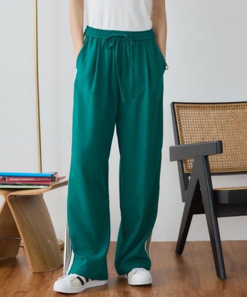 Auntie Rosa Holiday（アンティローザホリデー）の「サイドラインイージースラックスパンツ / サイズ展開あり（その他パンツ・レディース・グリーン/ネイビー/ブラック・SMALL/MEDIUM）」の8枚目の写真