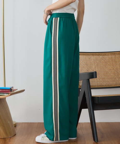 Auntie Rosa Holiday（アンティローザホリデー）の「サイドラインイージースラックスパンツ / サイズ展開あり（その他パンツ・レディース・グリーン/ネイビー/ブラック・SMALL/MEDIUM）」の10枚目の写真