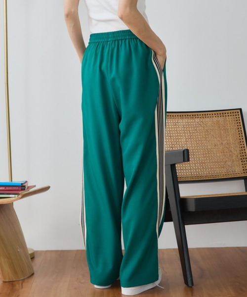 Auntie Rosa Holiday（アンティローザホリデー）の「サイドラインイージースラックスパンツ / サイズ展開あり（その他パンツ・レディース・グリーン/ネイビー/ブラック・SMALL/MEDIUM）」の11枚目の写真