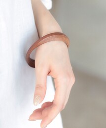 レディースのバングル/リストバンド（ブラウン/茶色系）ファッション
