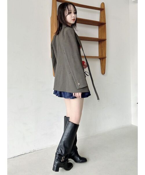 dazzlin(ダズリン)の「【セットアップ対応】シングルテーラードジャケット(テーラードジャケット・レディース・アイボリー/ブラウン/オフホワイト/ピンク/チャコールグレー・FREE)」の15枚目の写真