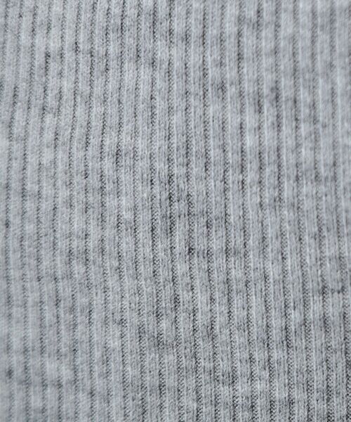 SHOO・LA・RUE（シューラルー）の「【S-LL】チュール切替リブインナートップス（Tシャツ/カットソー・レディース・グレー/オフホワイト/ベビーピンク/ブラック・03/04/02/01）」の12枚目の写真