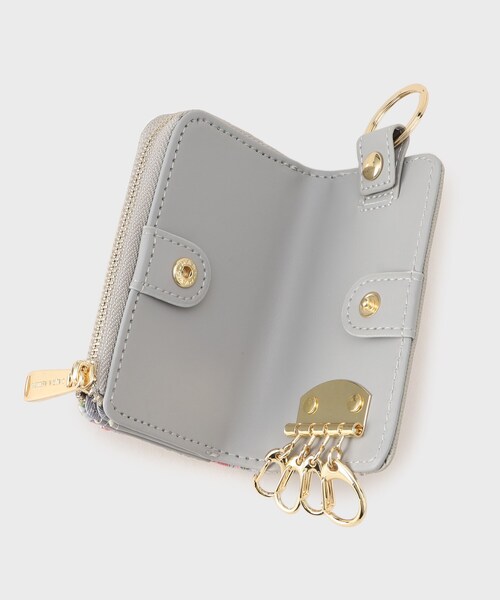 ノーソップ ブルーム柄 キーケース（チャーム）｜LAURA ASHLEY（ローラ